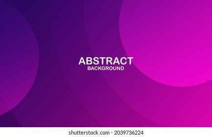 Abstract purple geometric background with circles. Vector illustration