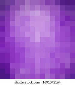 Abstract Purple geometric Background, Creative Design Templates. Pixel art Grid Mosaic, 8 bit vector background.