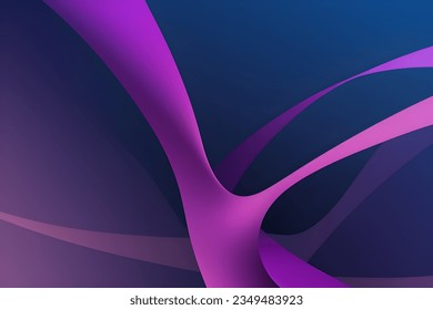 Abstract purple geometric background. Dynamic shapes composition. Vector illustration.