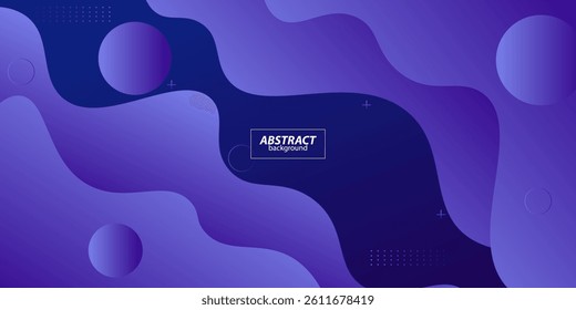 Abstract purple geometric background. Dynamic shape composition.eps 10