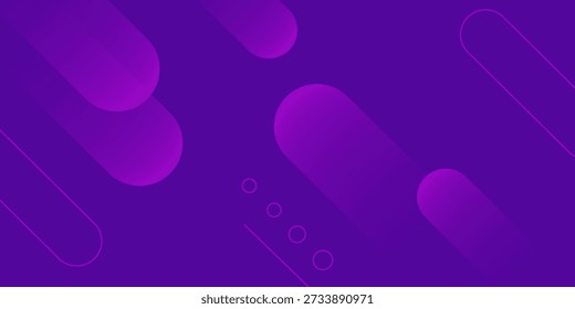 Abstrakter violetter geometrischer Hintergrund. Dynamische Formenzusammensetzung. Hintergrund für Poster, Plakate, Broschüren, Banner, Kopfzeilen, Umschläge