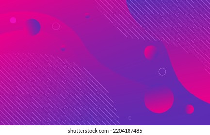 Abstract purple geometric background. Liquid color background design. Fluid shapes composition. Eps10 vector