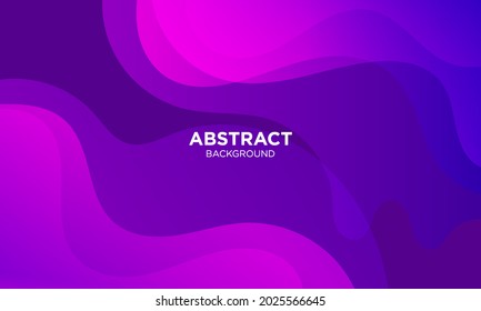 Abstract Purple geometric background. Modern background design. Liquid color. Fluid shapes composition. Fit for presentation design. website, basis for banners, wallpapers, brochure, posters