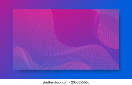 Abstract purple geometric background. Modern background design. gradient color. Fluid shapes composition. Fit for presentation design. website, basis for banners, wallpapers, brochure, posters