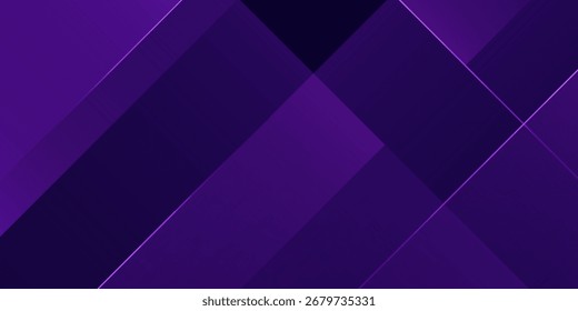 Abstract purple geometric background with overlapping shapes, gradients, and diagonal lines. Perfect for digital design, wallpapers, presentations, posters, banners, and modern creative projects.