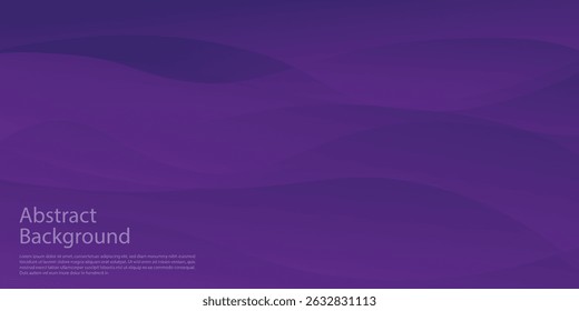 Abstrakte violette geometrische Hintergrundwelle. Vektorgrafik eps 10
