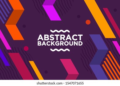 ABSTRACT PURPLE GEOMETRIC BACKGROUND for your design. This design is suitable for background for any printing and design assets. 