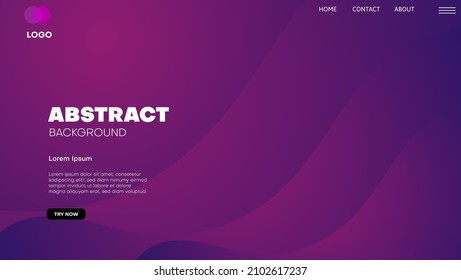 abstract purple geometric background.landing page design template.vector illustration