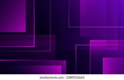 Abstract purple geometric gradient background. Dynamic shapes composition. Vector illustration