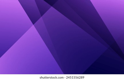 Abstract purple geometric gradient background. Vector illustration