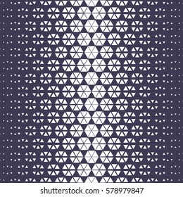 abstract purple geometric hexagon halftone gradient pattern background