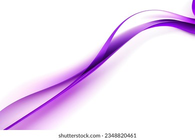 Abstract purple geometric. Isolate on white background. Vector illustration.