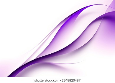 Abstract purple geometric. Isolate on white background. Vector illustration.
