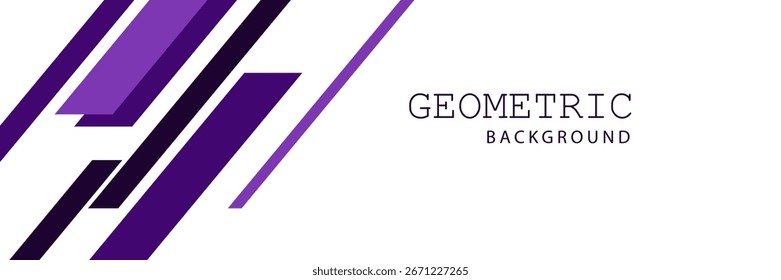 Abstraktes violettes geometrisches Linien-Hintergrunddesign.