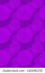 Abstract Purple Geometric Pattern with Stripes and Circles. Optical Psychedelic Illusion. Wicker Structural Texture. Vector Illustration