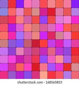Abstract purple geometric square background