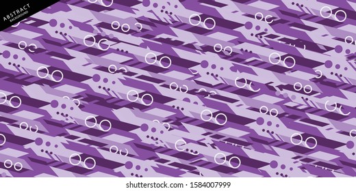 Abstract purple geometric vector background