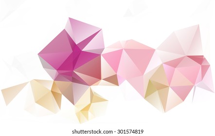 Abstract purple geometrical background