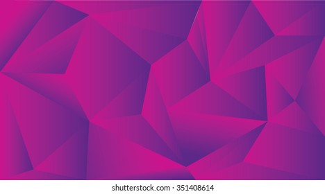 Abstract purple geometrical background -Vector.Polygon blue background. Low poly. purple abstract background.