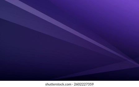 Abstract Purple Gradient Background with Geometric Lines Creating a Sense of Depth and Modern Elegance Providing Sophisticated Visuals with Gradiented Shades