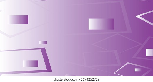 Fondo de degradado púrpura Abstractas con Formas cuadradas geométricas