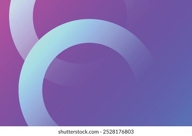 abstract purple gradient background  with shapes and elements for your design