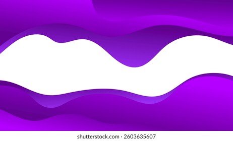ABSTRACT PURPLE GRADIENT BACKGROUND SMOOTH LIQUID COLORFUL BLURRED WITH HAND DRAWN ORGANIC SHAPES DESIGN VECTOR TEMPLATE GOOD FOR MODERN WEBSITE, WALLPAPER, COVER DESIGN 