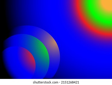 Abstrakter violetter schwarzer Hintergrund Schöne mehrfarbige geometrische Elemente Vektordesign EPS-10