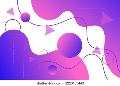abstract 
purple  gradient color background. Design with liquid shape