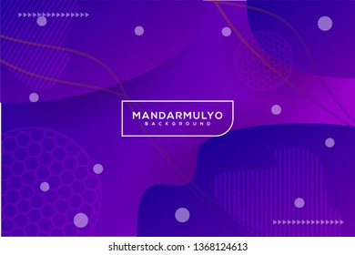 abstract purple gradient curve swoosh shapes irregular background landing page wallpaper home screen theme vector illustration eps 10 