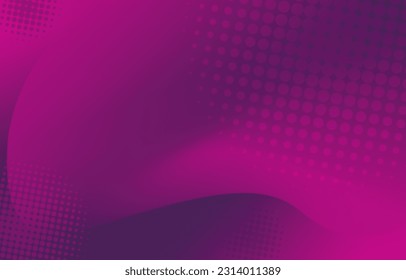 Abstract purple gradient with halftone in modern blurred style. Background template with an elegant design concept, minimal style composition for banner, flayer, etc.