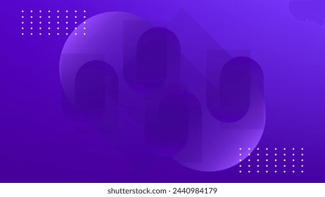 ABSTRACT PURPLE GRADIENT MESH BACKGROUND SMOOTH LIQUID COLORFUL BLURRED DESIGN WITH GEOMETRIC SHAPES VECTOR TEMPLATE GOOD FOR MODERN WEBSITE, WALLPAPER, COVER DESIGN 