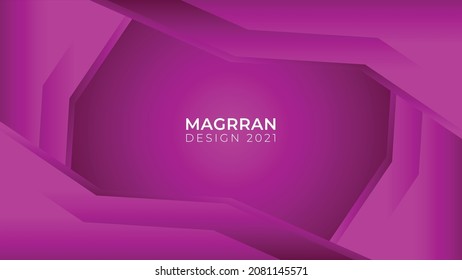 Abstract Purple gradient shapes background for Poster, Banner, cover, print, promotion, sale. Modern minimal Background vector design template