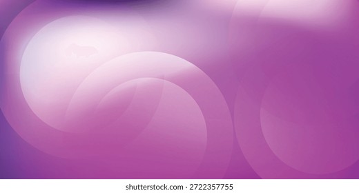 Gradiente púrpura Abstractas con los círculos suaves, fondo moderno, diseño colorido vibrante, uso decorativo para las presentaciones y el Web