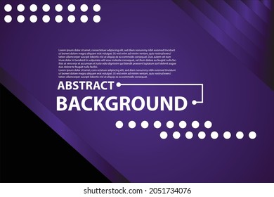 Resumen del fondo vectorial de gradiente púrpura. Vector de diseño moderno Eps 10