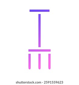 Abstract Purple Graphic on Simple White Backdrop
