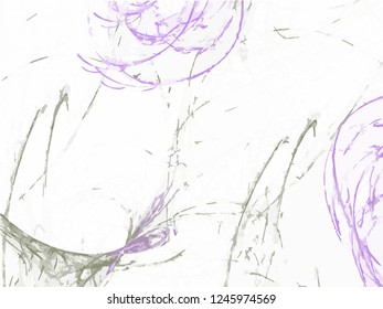 Abstract purple gray background on white backdrop. Rectangular horizontal shape. Average rough design. Vector.
