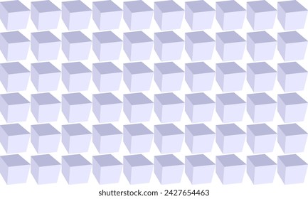 abstract purple gray blue background, gray Blocks Wall Geometric background. 3d Render Illustration checkerboard style wallpaper or background