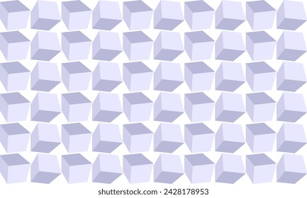 abstract purple gray blue background, gray Blocks Wall Geometric background. 3d Render Illustration checkerboard style wallpaper or background
