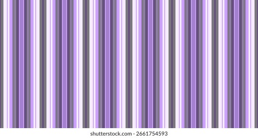 Padrão de listras verticais abstrato roxo e cinza.  Elegante, design minimalista perfeito para fundos, texturas, banners de site, ou projetos de moda.  O gradiente sutil acrescenta profundidade e interesse visual.