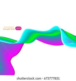 Abstract  purple green Background. Vector Illustration, Modern Design