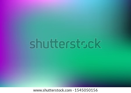 Abstract  purple and green blurred background. Colorful fluid gradient. Soft color vector illustration for web-design , website , banner poster or concept design. EPS 10