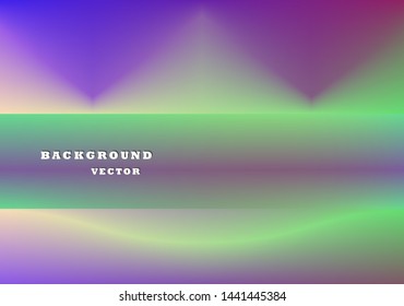 Abstract purple and green vector illustration, background. Poster, presentation.
