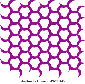 Abstract purple grid background, vector illustration.