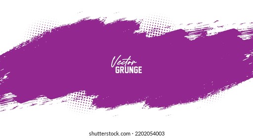 Abstract Purple Grunge Halftone Splatter Texture Background Design