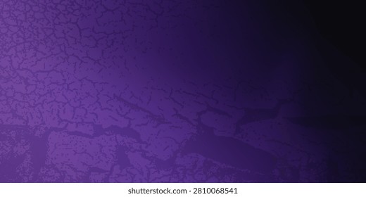 Abstract Purple Grunge Texture Background with Dark Gradient and Distressed Pattern