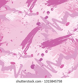 Abstract purple hand drawn background with brush stroke elements. watercolor bright vivid colors hand drawn background. 