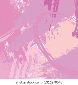 Abstract purple hand drawn background with brush stroke elements. watercolor bright vivid colors hand drawn background. 