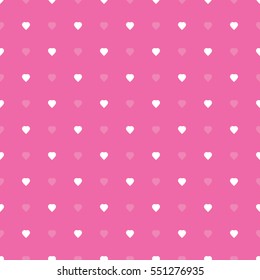 Abstract Purple Hearts Pattern - Valentine's Day Card or Background Vector Design