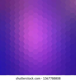 abstract purple hexagon background 
